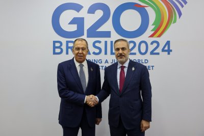 Първите дипломати на Русия и Турция се срещнаха в Бразилия