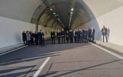 Със специална церемония на магистрала Струма откриха най дългия тунел у нас