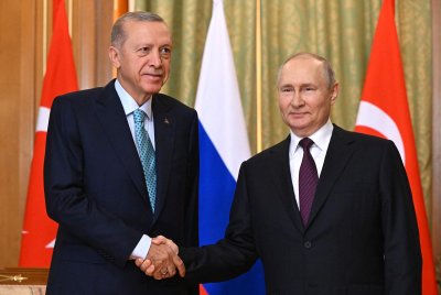 Президентът на Русия Владимир Путин се обадил по телефона на турския си