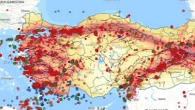 Земетресение от 4.9 по Рихтер разтърси Турция, усетено е в Бурса и Истанбул
