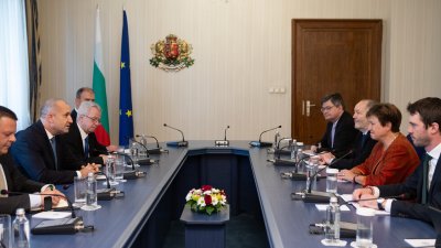 Президентът Румен Радев проведе среща с управляващия директор на Международния