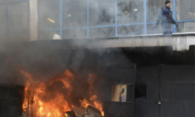 Пожар е възникнал в склад за хранителни стоки в Слънчев