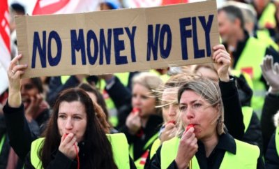 "Луфтханза" отмени полети заради двудневна стачка