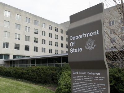 Държавният департамент на Съединените щати обяви че са наложени санкции