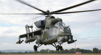 Чехия предаде всички хеликоптери Ми 24 които притежаваше като военна помощ