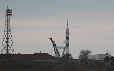 Изстрелването на руския космически кораб Союз  който трябваше да превози руски