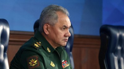Руският министър на отбраната Сергей Шойгу попитан днес дали ще