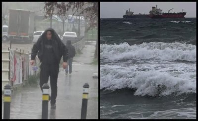 Мощна буря се развихри в обедните часове в мегаполиса Истанбул