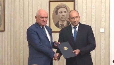 Президентът Румен Радев възложи на кандидата за служебен министър председател Димитър