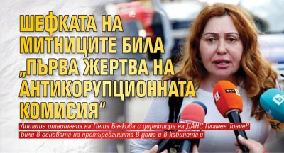 Директорката на Агенция Митници Петя Банкова обвърза претърсванията в дома