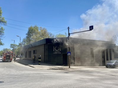 Пожар горя в столично заведение на Никола Габровски в София