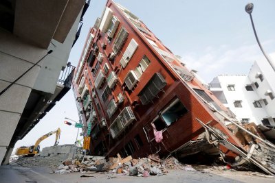 Земетресение с магнитуд 5 1 беше регистрирано край бреговете на Тайван съобщи от