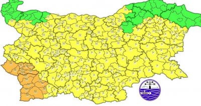 Спешен жълт код за цяла България