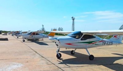 Близо 40 малки самолета кацнаха днес на летището в Балчик