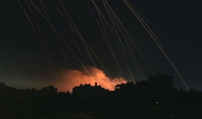 В нощта на атаката на Иран над Израел хората са