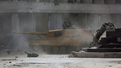 Първи сблъсък между силите на Дамаск и турската армия