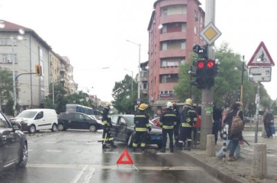 Катастрофа е станала на бул Тодор Александров и бул Христо