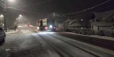Жълт код за значителни снеговалежи е в сила в Румъния