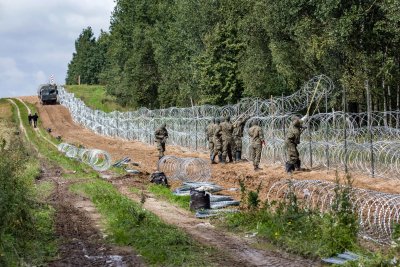 Полските граничари са арестували 41 годишен дезертьор от руската армия който нелегално