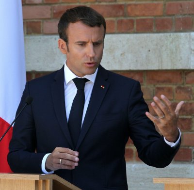 Френският президент Еманюел Макрон отново не изключи възможността западни сухопътни