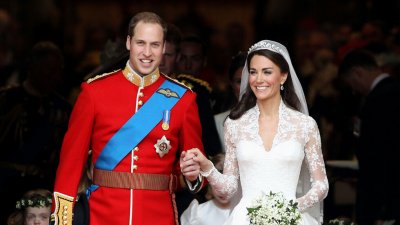 Принцът и принцесата на Уелс Уилям и Кейт отбелязаха 13