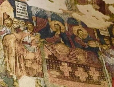 100 г. преди Леонардо да Винчи: Манастирът в Земен пази уникален стенопис на Тайната вечеря