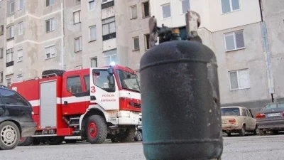 Теч от газова бутилка предизвикал взрива в Хасково