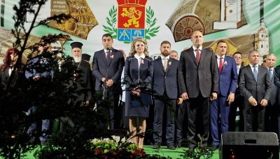 Президентът Румен Радев участва в тържественото отбелязване в Брацигово на
