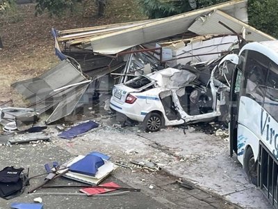 Разпитват 111 свидетели по делото за убитите полицаи от автобус с мигранти в Бургас