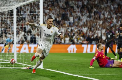 Хоселу подкрепял Реал Мадрид на финала в Париж