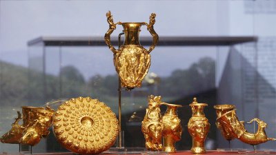 Копието на Панагюрското златно съкровище ще гостува на Археологическия музей