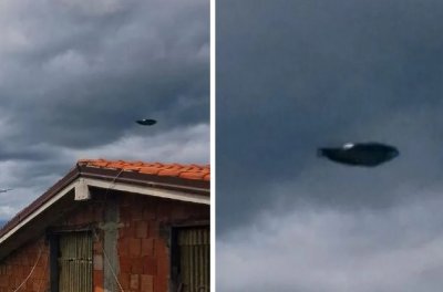 Миналата седмица странен обект е забелязан в небето над италианския