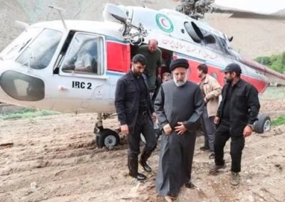 Хеликоптерът на иранския президент претърпя инцидент