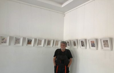 Японска вишна в двора вдъхнови Вежди Рашидов за новата му изложба