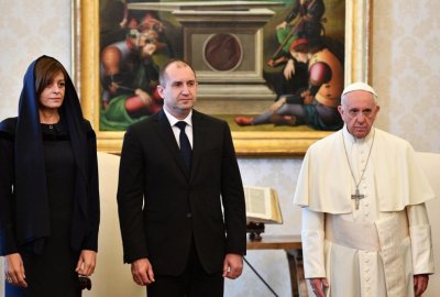 Президентът Радев на визита при папата за 24 май