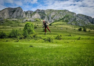 Планински спасители от окръг Алба в Трансилвания тестваха първата раница