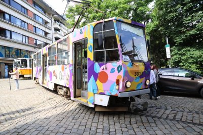 Приказен трамвай тръгна в София 