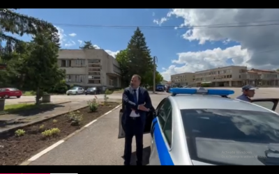 Министърът на вътрешните работи Калин Стоянов предостави полицейски автомобил за
