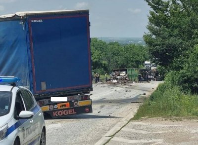 Тежка катастрофа е затворила път край Плевен От Агенция Пътна инфраструктура