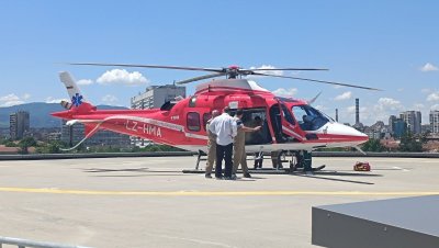 "Пирогов" с първа информация за докараната с хеликоптер пациентка 