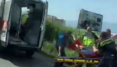 Шофьорка е ударила моториста на Ягодовско шосе (СНИМКА)