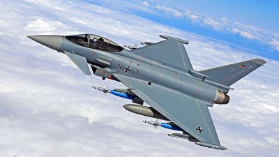 Германия ще закупи 20 допълнителни изтребителя Eurofighter от Airbus  Това обяви