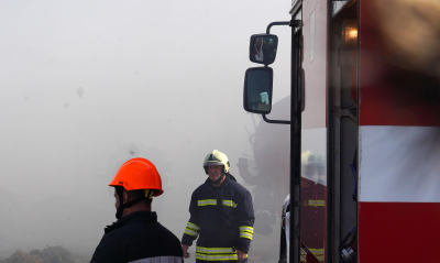 Пожар избухна тази нощ в столичния квартал Манастирски ливади запад