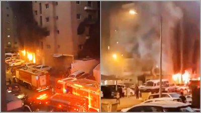 Потвърдените жертви при пожара в Кувейт вече са 49 след