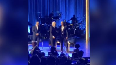 Байдън се вцепени пред Джулия Робъртс и Джордж Клуни (ВИДЕО)