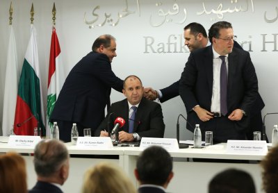 Румен Радев търси инвестиции в Ливан