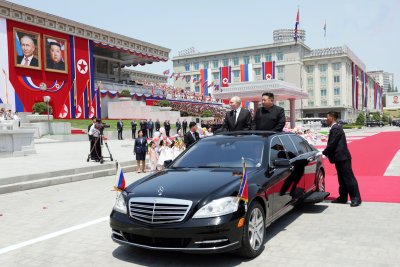 Руският президент Владимир Путин благодари днес на севернокорейския лидер Ким Чен ун за неговото