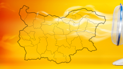 Жълт код за жега утре в 8 области