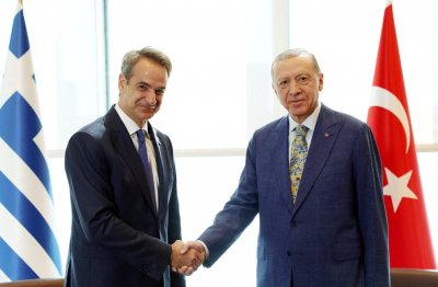На 20 юли гръцкият премиер Кириакос Мицотакис и турският президент