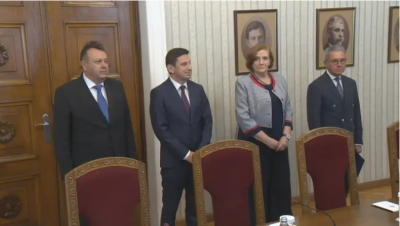 Президентът Румен Радев продължава с консултациите за кабинет За среща